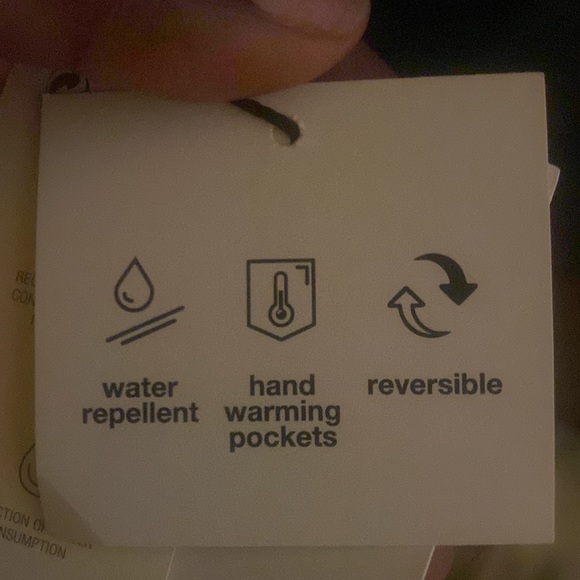 Black & Gray Zara Puffer Coat! Brand New Size M - Picture 6 of 8